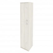 Style Шкаф высокий узкий левый Л.СУ-1.8 (L) Дуб наварра 412*410*1980