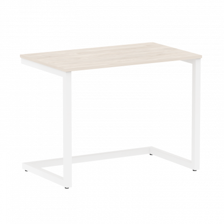 Home Office Стол письменный VR.SP-2-98 Денвер светлый/Белый металл 980*600*750