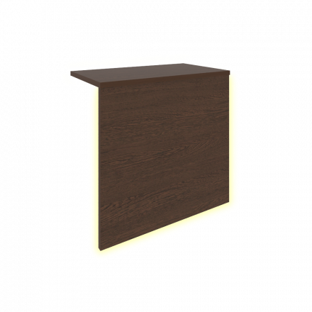 Style Накладка с подсветкой (для Л.МП-2) Л.Н-2С Венге 560*321*536