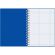 Бизнес-тетрадь А5 48л. Attache Economy, гребень,пласт.обл,синий, клетка