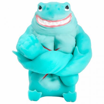 Игрушка-антистресс "АКУЛА", 10 см, ассорти, 4 цвета, блистер, JOLLY JOT (ДЖОЛЛИ ДЖОТ), 665780