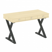 Home Office Стол письменный VR.SP-1-118.M Клён/Антрацит металл 1180*600*750 Home Office Стол письменный VR.SP-1-118.M Клён/Антрацит металл 1180*600*750