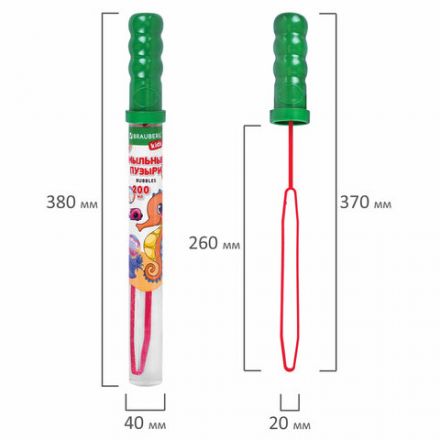 Мыльные пузыри 200 мл, "Волшебный меч", дисплей, BRAUBERG KIDS, 666205