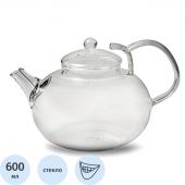 Чайник заварочный 600мл стекл. ИВАН-ЧАЙ (пружина в носике) (TP106)