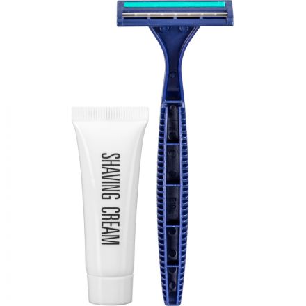 Набор бритвенный Luscan Gold Collection картон, 200шт/наб