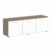 Yalta Тумба модульная LT.TS-3.5 white Вяз/Стекло white 1642*450*580