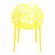Стул BUSH (mod. 017) / 1 шт. в упаковке пластик, 60*58,5*80см, желтый
