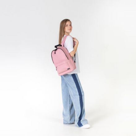 Рюкзак HEIKKI POSITIVE (ХЕЙКИ) универсальный, карман-антивор, "Pink", 42х28х14 см, 272556