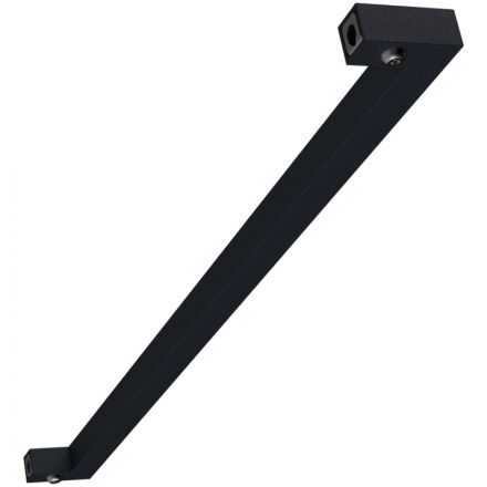 Держатель -Рейлинг РЭ_RAPIDO RP-450B, 450мм, черный (701107)