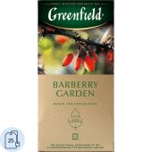 Чай Greenfield Barberry garden черный с барбарисом 25 пакетиков