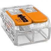 Клемма WAGO 221-412 (2Х4,0мм2 с рычажком) уп (100шт)