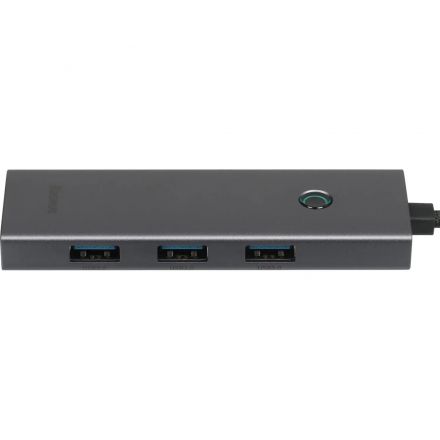 Разветвитель USB Baseus UltraJoy 4-Port Sp.Grey USB-A-3.0+C B0005280B811-09 Разветвитель USB Baseus UltraJoy 4-Port Sp.Grey USB-A-3.0+C B0005280B811-09