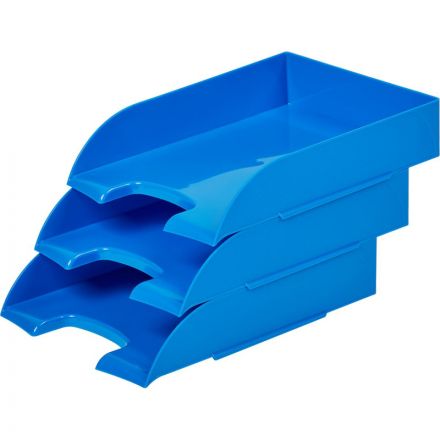 Лоток горизонтальный Комус Модерн синий ЛТ472АЕ Лоток горизонтальный Комус Модерн синий ЛТ472АЕ