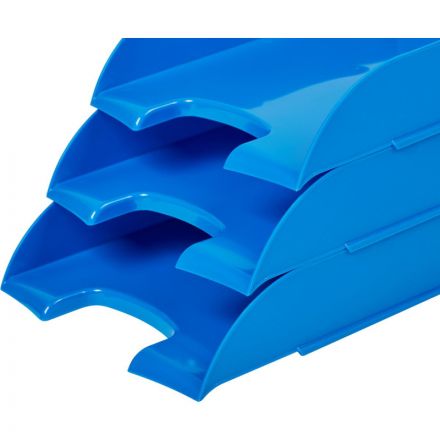 Лоток горизонтальный Комус Модерн синий ЛТ472АЕ Лоток горизонтальный Комус Модерн синий ЛТ472АЕ