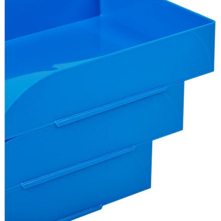 Лоток горизонтальный Комус Модерн синий ЛТ472АЕ Лоток горизонтальный Комус Модерн синий ЛТ472АЕ