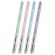 Ручка гелевая BRAUBERG "GEL ONE PASTEL", ЧЕРНАЯ, корпус ассорти, узел 0,5 мм, линия 0,35 мм, 144039