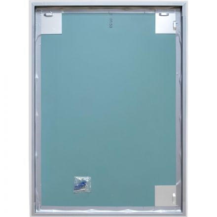 Зеркало МИР_в раме ПЛС 540х30х740 / 500х700 (365006130) белый