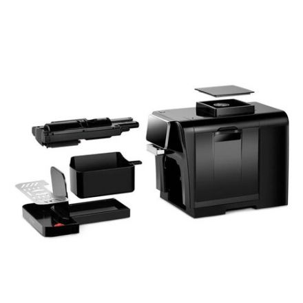 Кофемашина KITFORT КТ-7424, 1480 Вт, объем 1,5 л, для зерен 200 г, черная