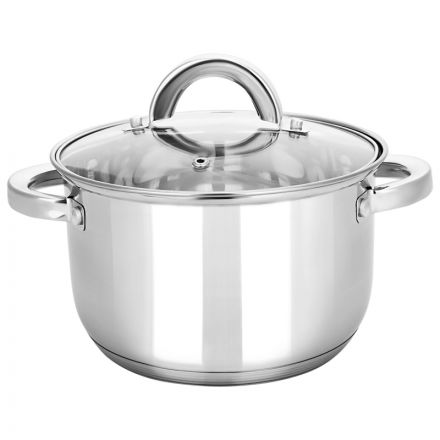 Кастрюля нерж Rondy 3,9л , D=21,5cм, SH07393 Кастрюля нерж Rondy 3,9л , D=21,5cм, SH07393