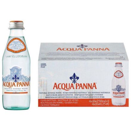 Вода негазированная минеральная ACQUA PANNA, 0,25 л, ИТАЛИЯ, стеклянная бутылка, УТ-00004086 Вода негазированная минеральная ACQUA PANNA, 0,25 л, ИТАЛИЯ, стеклянная бутылка, УТ-00004086