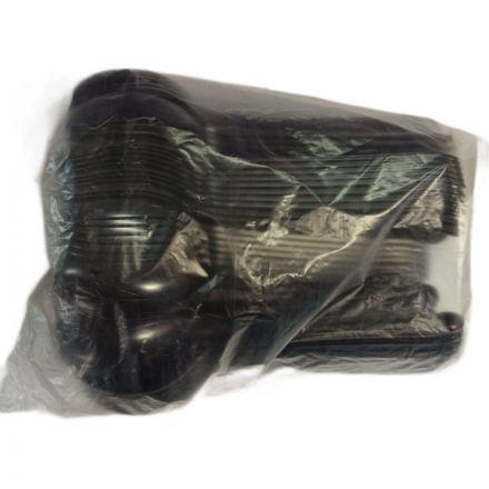 Ложка одноразовая столовая черная ЛЮКС 17см 2000 шт/кор