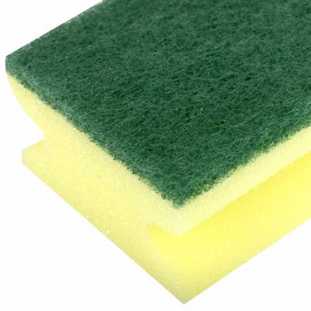 Губки для посуды 9,6х6,4х4 см, КОМПЛЕКТ 2 шт., MAXI, поролон с абразивным слоем, профильные, LAIMA К0015, 601557 Губки для посуды 9,6х6,4х4 см, КОМПЛЕКТ 2 шт., MAXI, поролон с абразивным слоем, профильные, LAIMA К0015, 601557