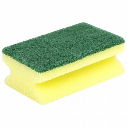 Губки для посуды 9,6х6,4х4 см, КОМПЛЕКТ 2 шт., MAXI, поролон с абразивным слоем, профильные, LAIMA К0015, 601557 Губки для посуды 9,6х6,4х4 см, КОМПЛЕКТ 2 шт., MAXI, поролон с абразивным слоем, профильные, LAIMA К0015, 601557