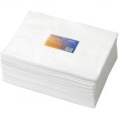 Салфетка спанлейс 45x90 см, белый, пл.60, тиснение, 50шт/уп, 10265