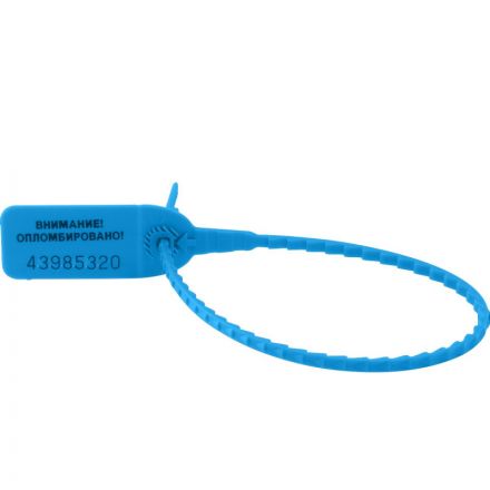 Пломба пластиковая номерная  200 мм 1000 штук в упаковке