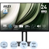 Монитор MSI 23.8 PRO MP245PG 16:9 FHD IPS HDMI DP  VGA  100Hz Black
