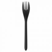 Вилка одноразовая полипропиленовая 173 мм, черная, ПРЕМИУМ, ВЗЛП, 4032Ч