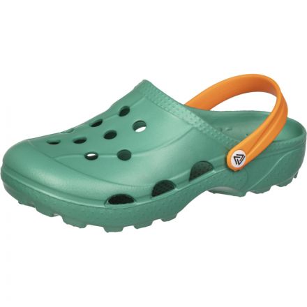 Сабо женские Ола, аквамарин/оранжевый р.36