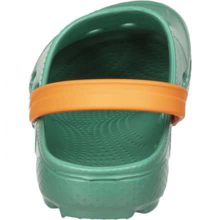 Сабо женские Ола, аквамарин/оранжевый р.36