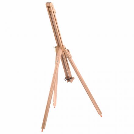 Мольберт полевой - тренога из сосны, высота 86-181 см, высота холста 104 см, BRAUBERG ART, 192263