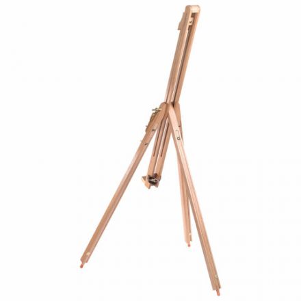 Мольберт полевой - тренога из сосны, высота 86-181 см, высота холста 104 см, BRAUBERG ART, 192263