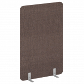 R-line soft Перегородки на металлических опорах на фетровых подпятниках AP.F-120-180 Romeo 04/Серый металл 1200*18*1800