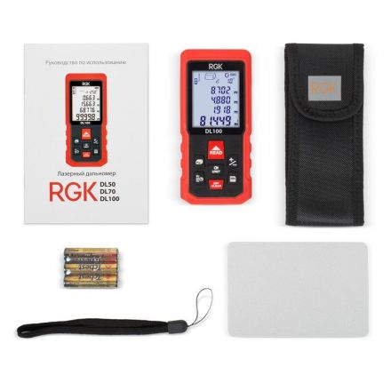 Дальномер лазерный с угломером RGK DL100