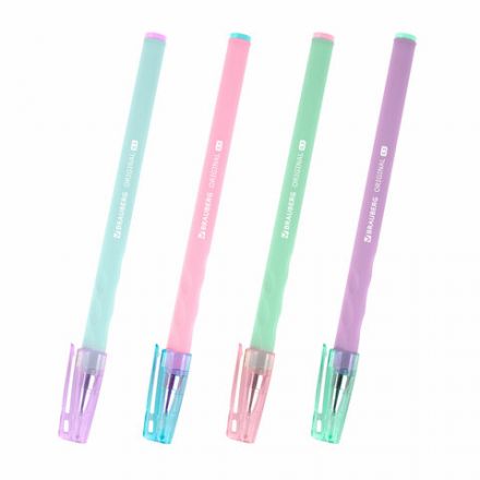 Ручка гелевая BRAUBERG ORIGINAL, ЧЕРНАЯ, игольчатый узел 0,5 мм, линия письма 0,35 м, 144244