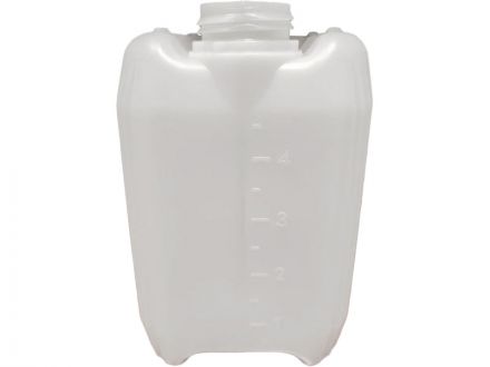 Канистра 5 л. натур. 190х145х252 штабелир. с пробкой со шкалой уровня