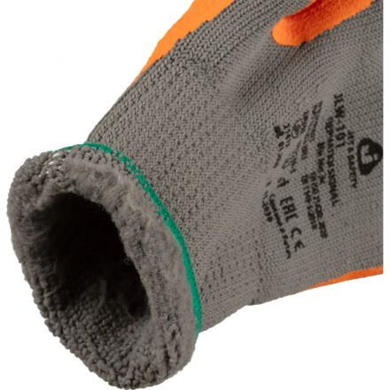 Перчатки трикотаж утепл.лат.JetaSafety JLW-501 Viking Frost зел-черн р.XXL