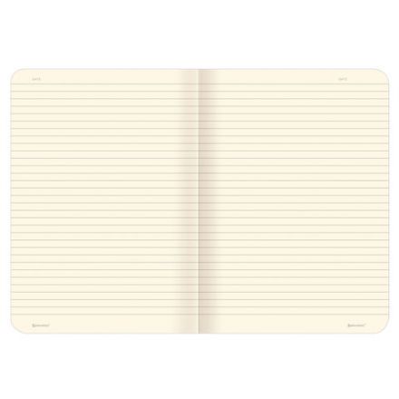 Тетради 60 л. в линию обложка SoftTouch, НАБОР 2 шт., бежевая бумага 70 г/м2, сшивка, B5 (179х250 мм), КОНТРАСТ, BRAUBERG, 403826