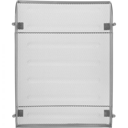 Лоток для бумаг горизонтальный Attache (металлическая сетка, высота 70 мм, серебро)