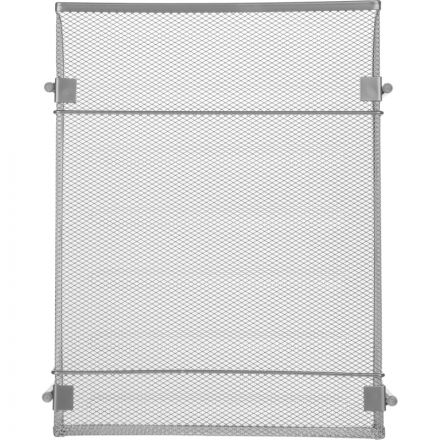 Лоток для бумаг горизонтальный Attache (металлическая сетка, высота 70 мм, серебро)