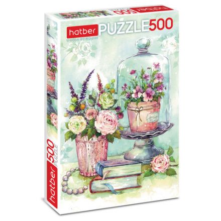 Пазл картонный 500 элементов АССОРТИ, 470х330мм, РК