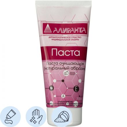 Паста очищающая натуральный абразив 200мл АЛИРАНТА 20003 Паста очищающая натуральный абразив 200мл АЛИРАНТА 20003