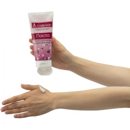 Паста очищающая натуральный абразив 200мл АЛИРАНТА 20003 Паста очищающая натуральный абразив 200мл АЛИРАНТА 20003