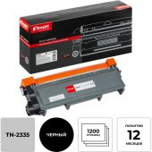 Тонер-картридж Комус TN-2335 чер. для Brother HL-L2300DR/2740DWR/2540DNR Тонер-картридж Комус TN-2335 чер. для Brother HL-L2300DR/2740DWR/2540DNR
