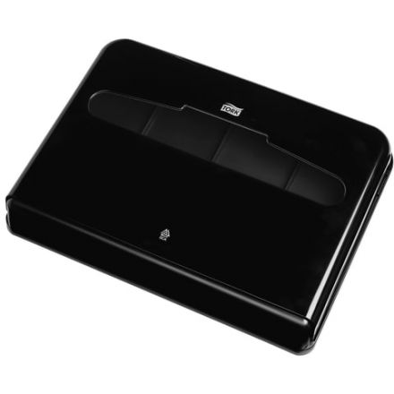 Диспенсер для покрытий на унитаз TORK (Система V1), покрытия 1/2 сложения, черный, 344088 Диспенсер для покрытий на унитаз TORK (Система V1), покрытия 1/2 сложения, черный, 344088