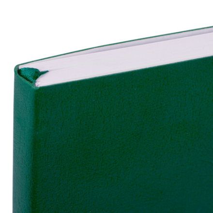 Блокнот А5 (130х210 мм), BRAUBERG ULTRA, под кожу, 80 г/м2, 96 л., клетка, темно-зеленый, 113007