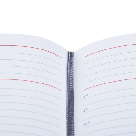 Ежедневник недатированный Attache Сиам искусственная кожа А5 176 листов бордовый (143x210 мм)